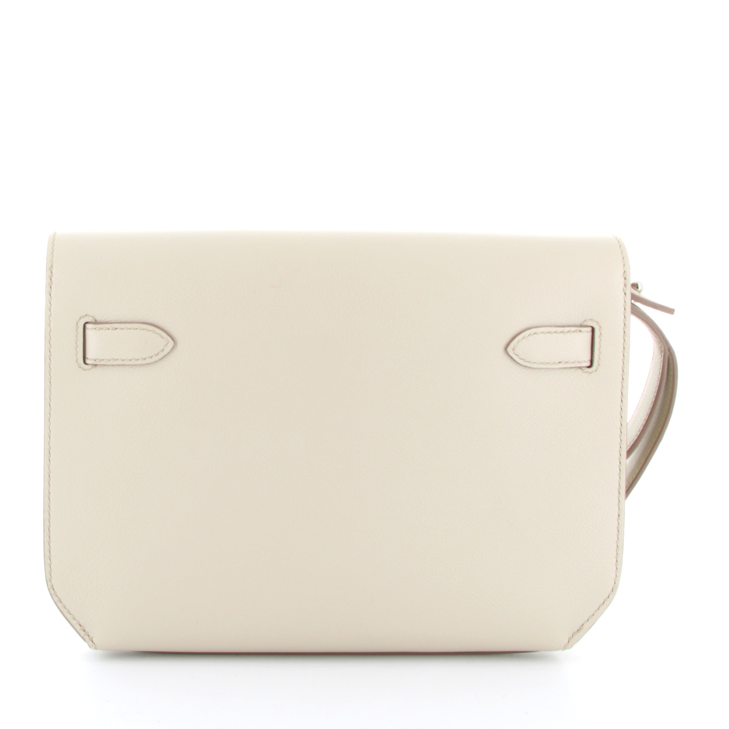 HERMES Kelly Depeche Beton Evercolor Palladium Hardware