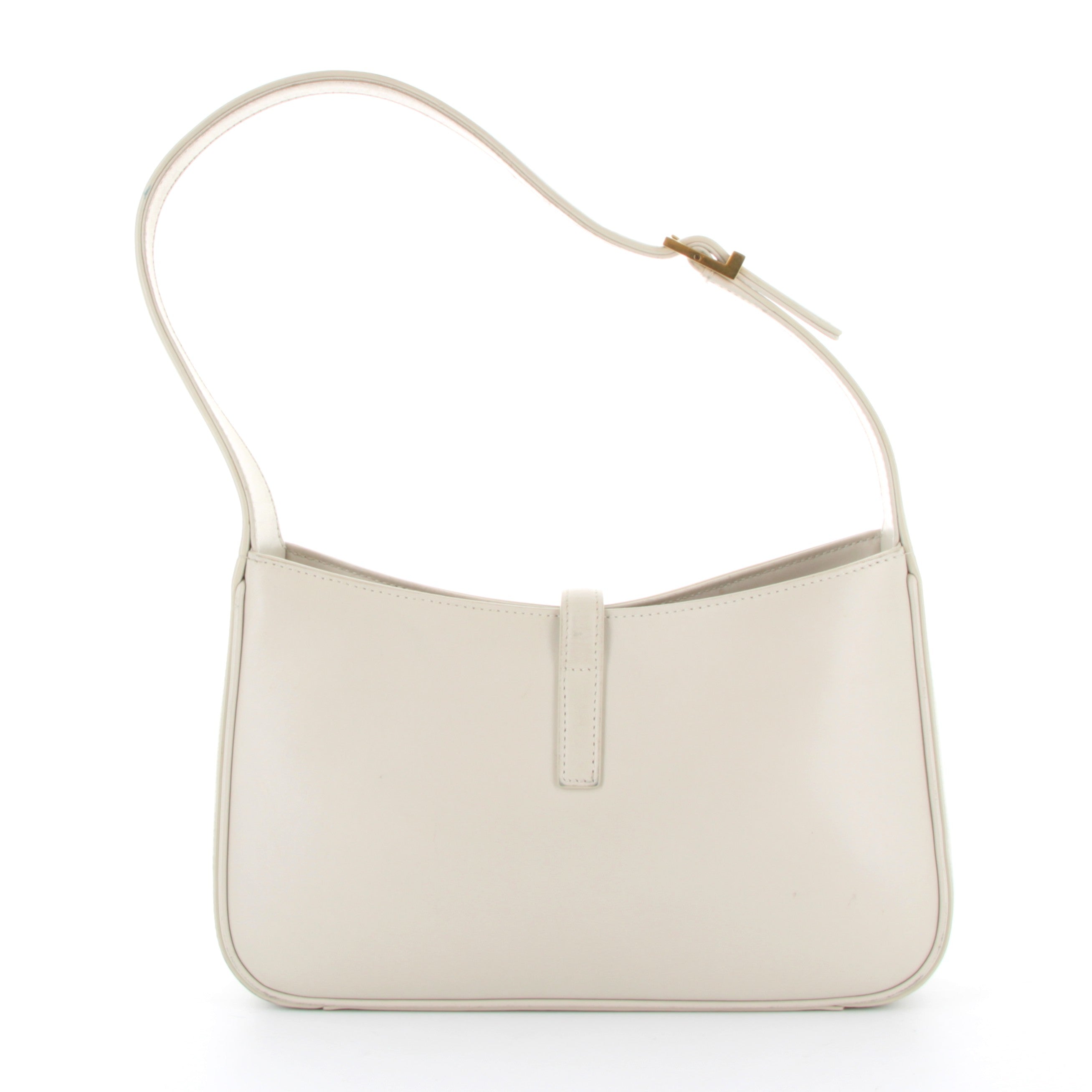 SAINT LAURENT Le 5 A 7 Shoulder bag White Gold Hardware
