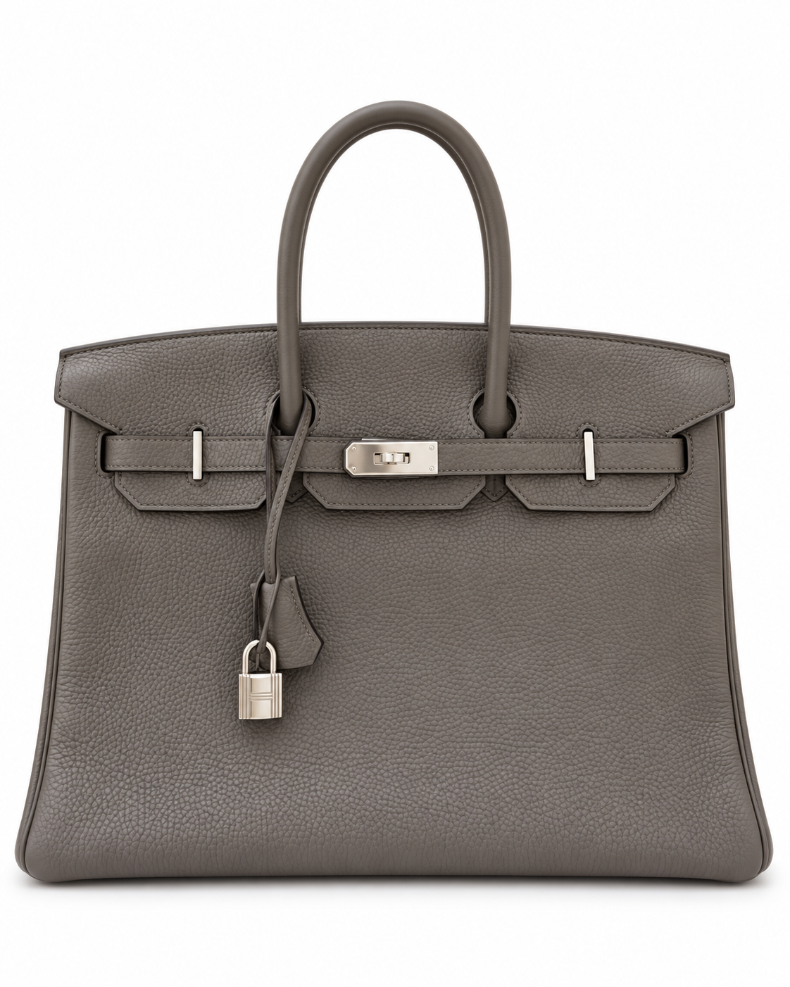Hermès Birkin 35 Gris Étain Togo Leather Palladium Hardware