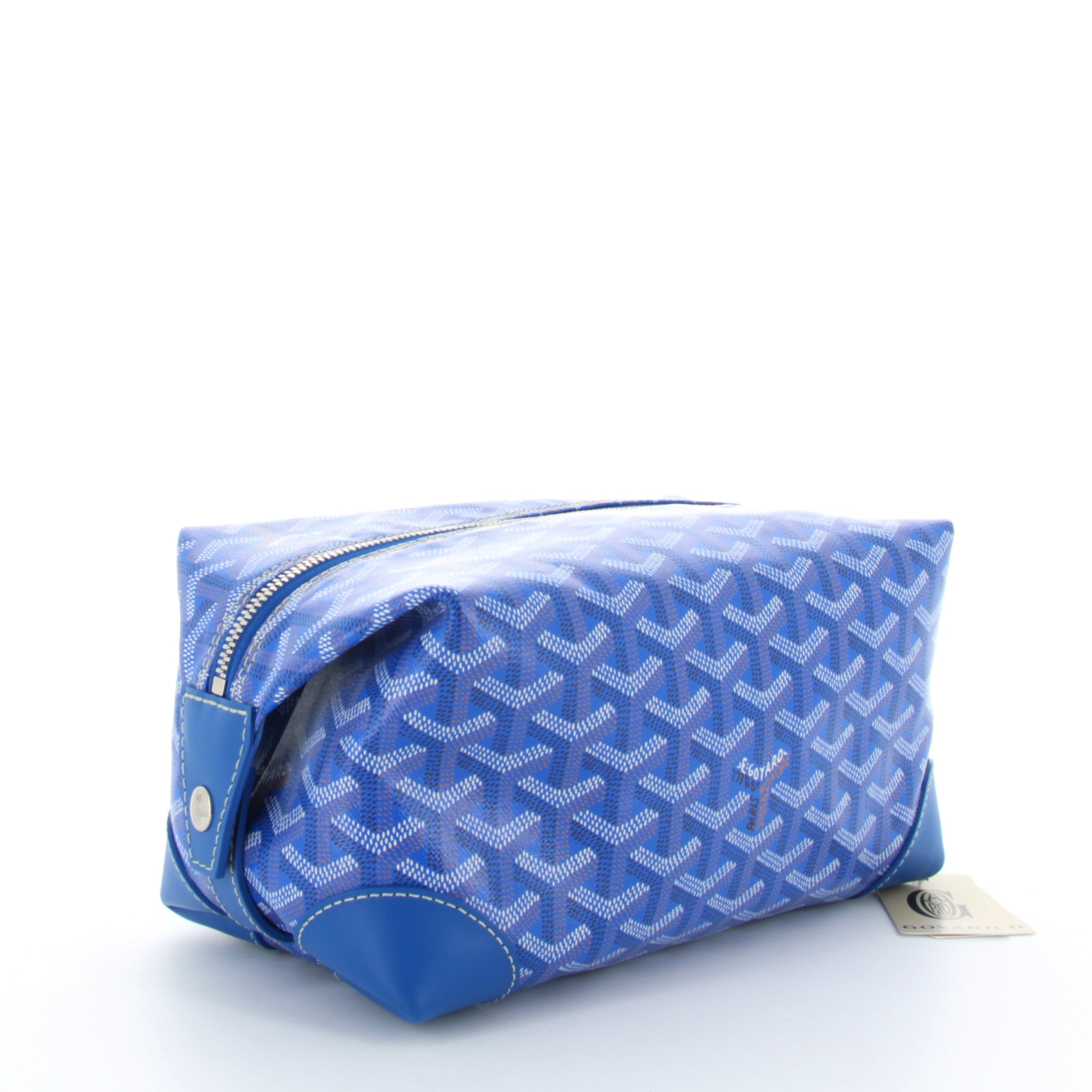 GOYARD Bowling 25 Toiletry Bag Blue