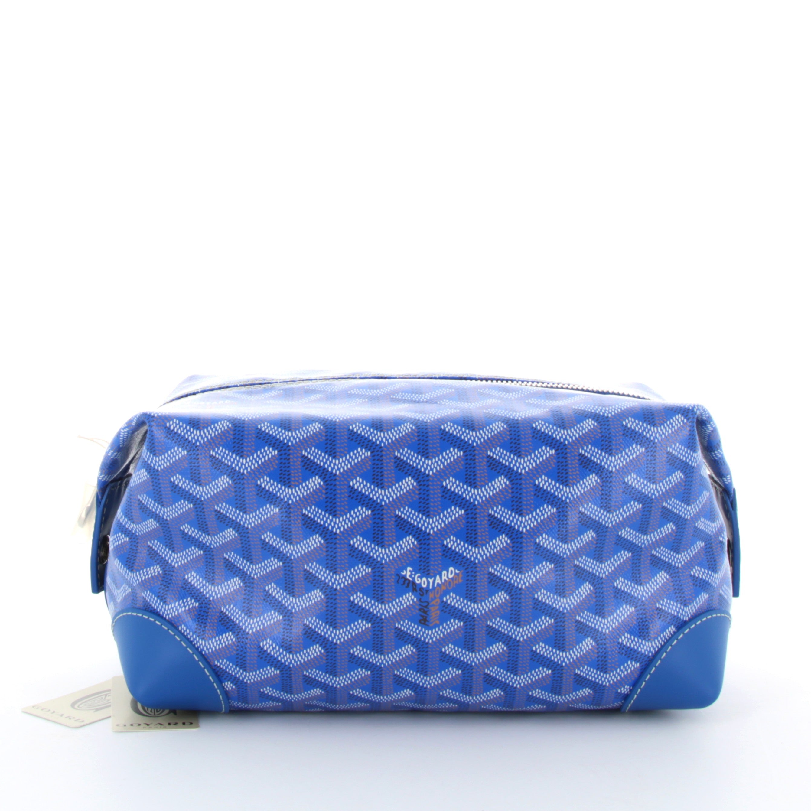 GOYARD Bowling 25 Toiletry Bag Blue