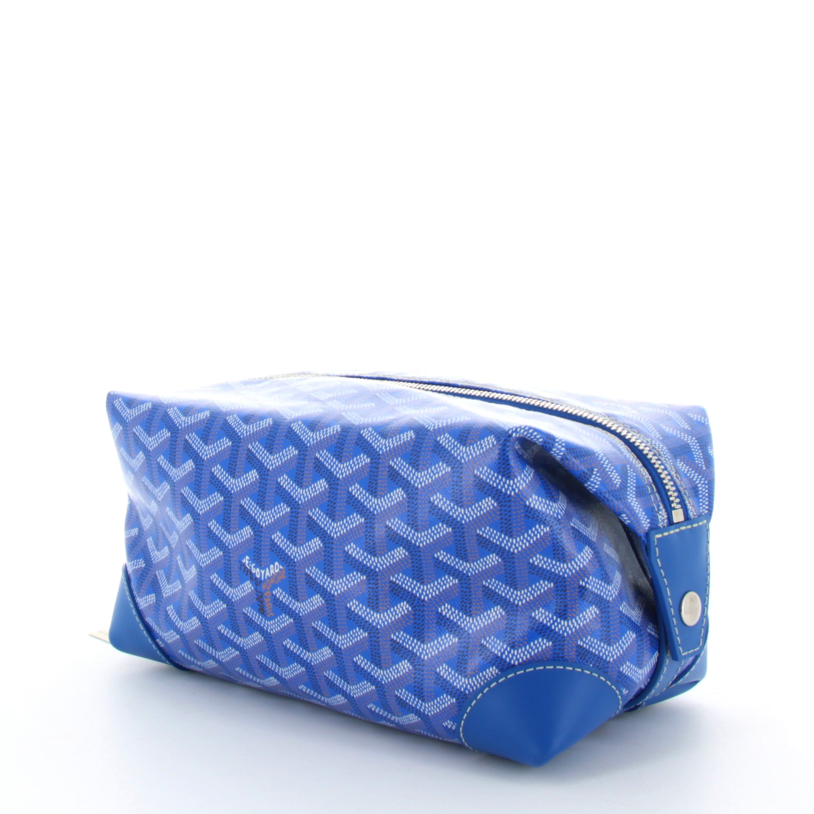 GOYARD Bowling 25 Toiletry Bag Blue