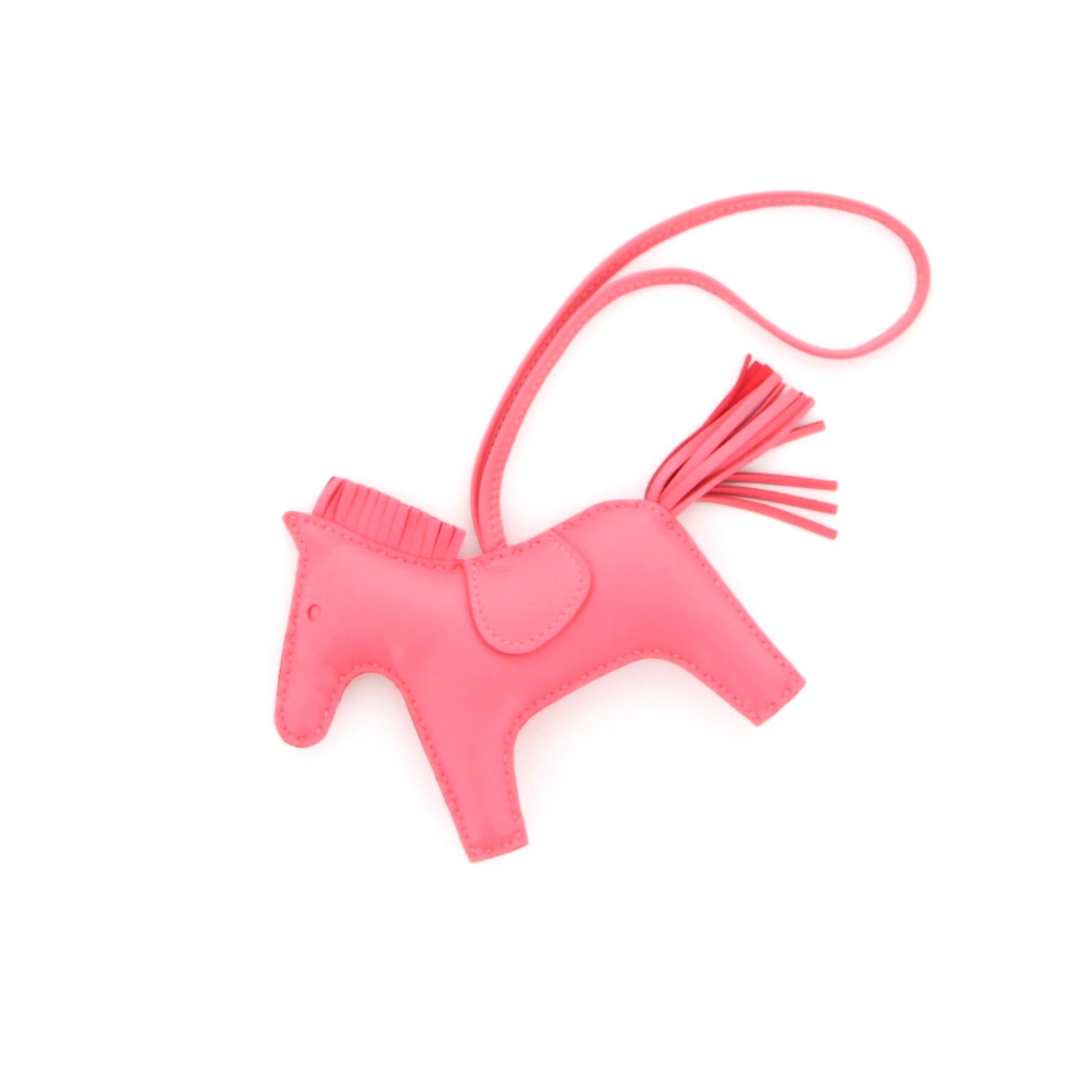 HERMÈS Pegasus charm Framboise swift