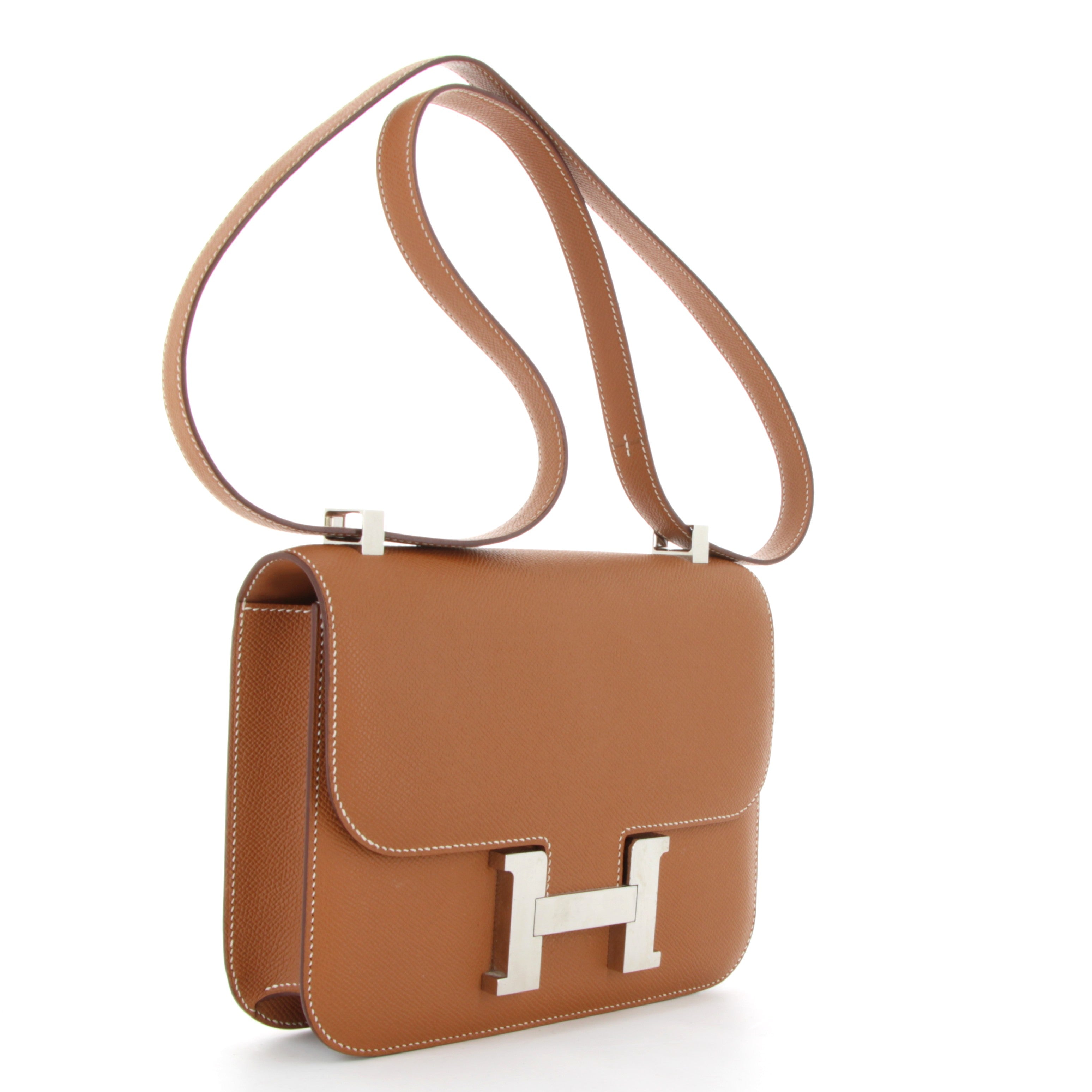 HERMES Constance 24 Gold Epsom Palladium hardware