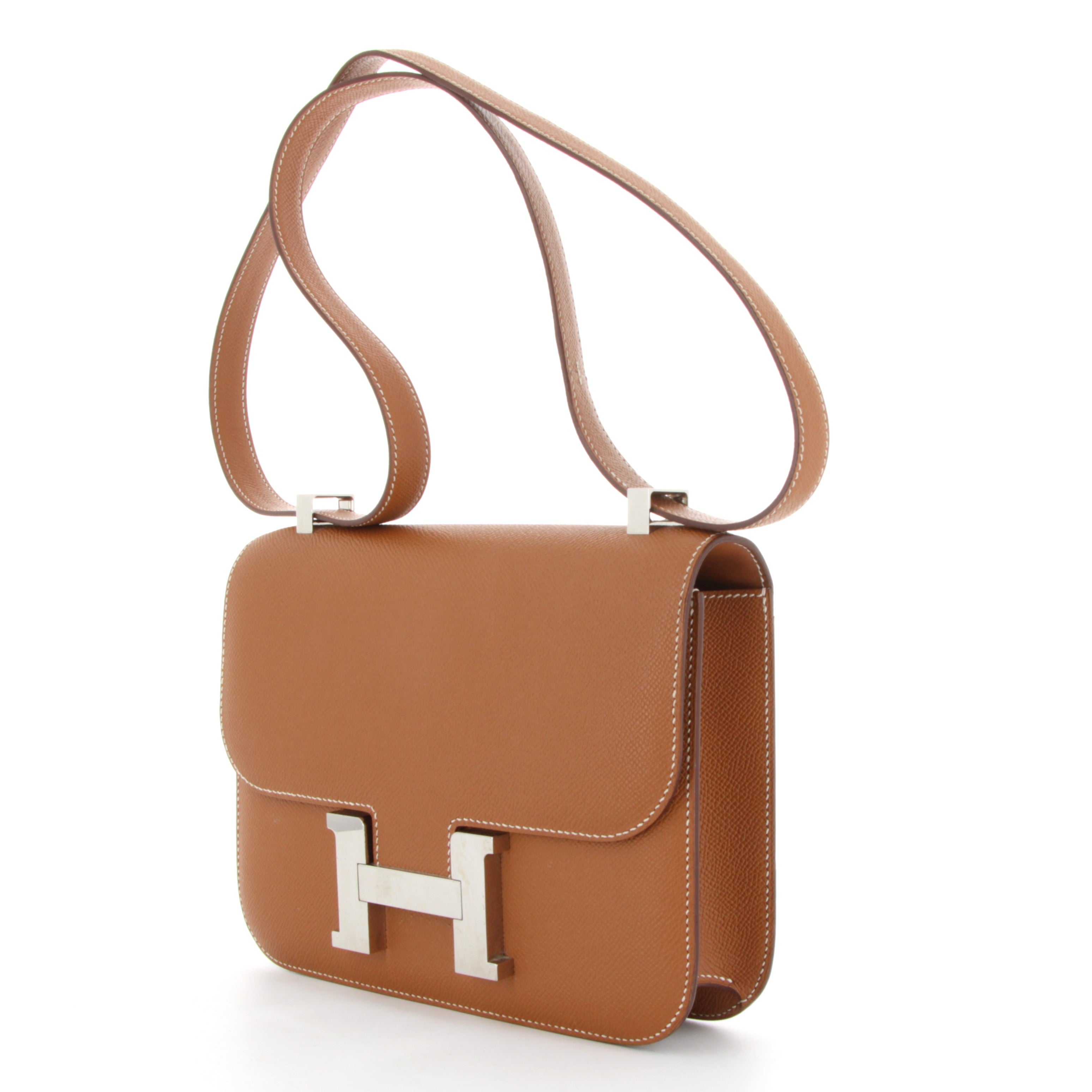 HERMES Constance 24 Gold Epsom Palladium hardware