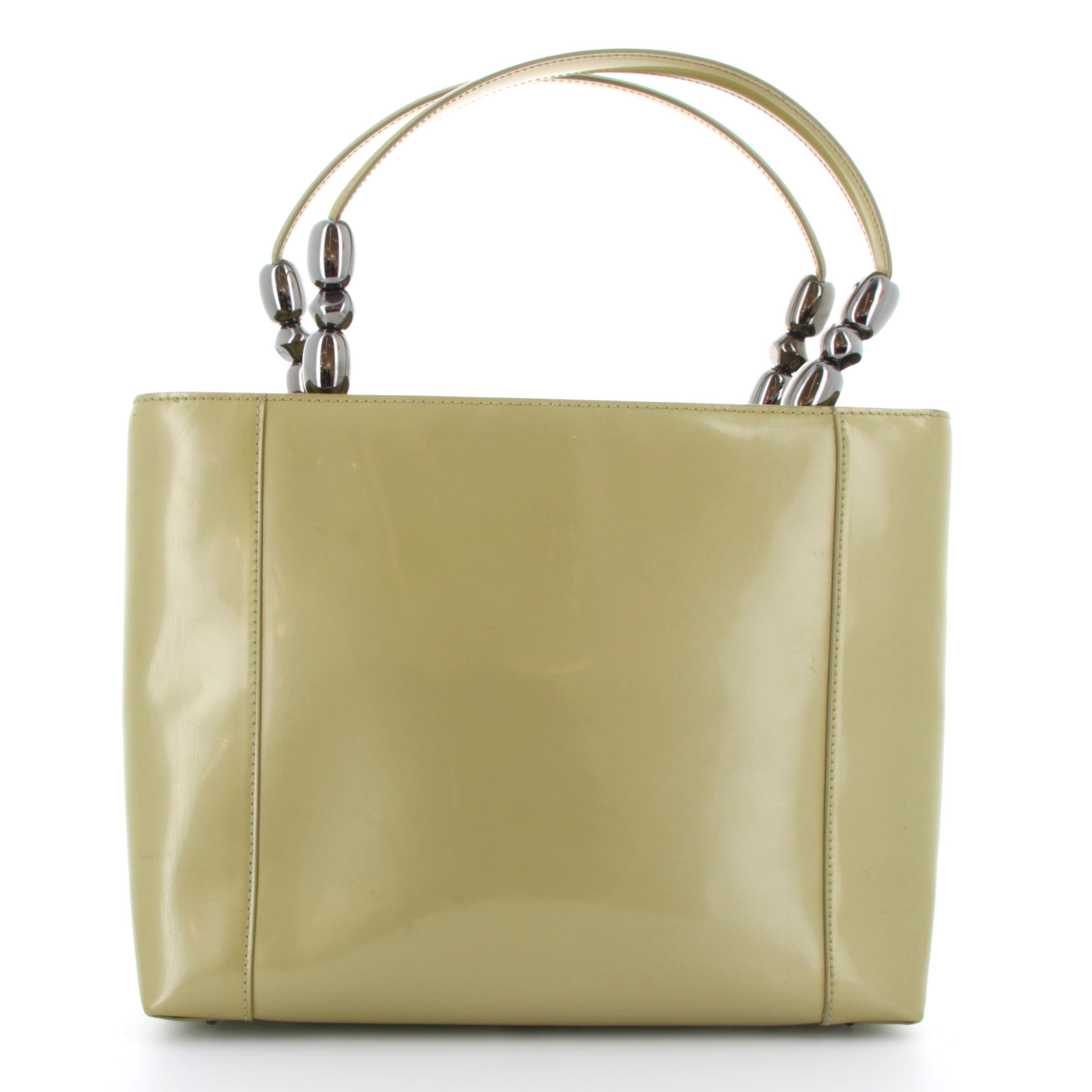 Christian Dior Lady Perla Patent Lime Green