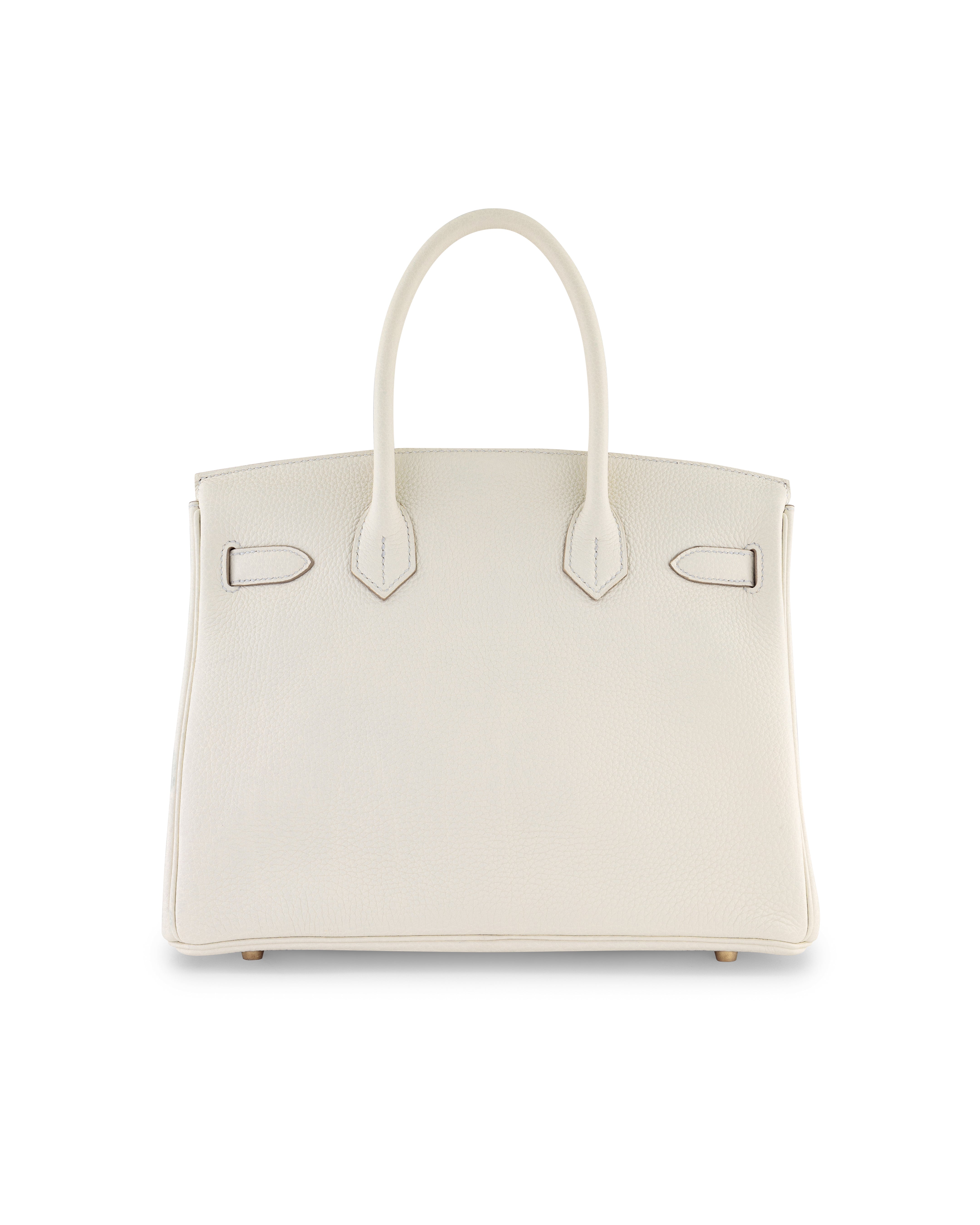 Hermès Birkin 30cm in Craie Togo Leather with Gold Hardware