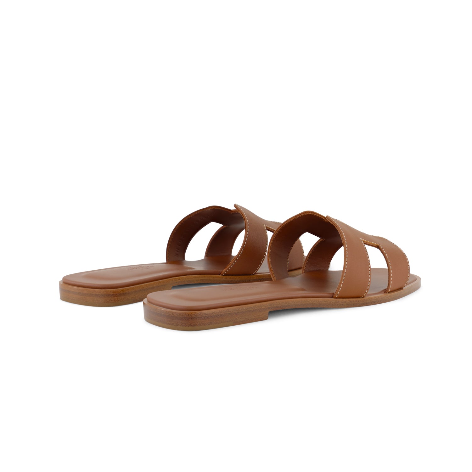 HERMÈS Oran Gold Swift leather