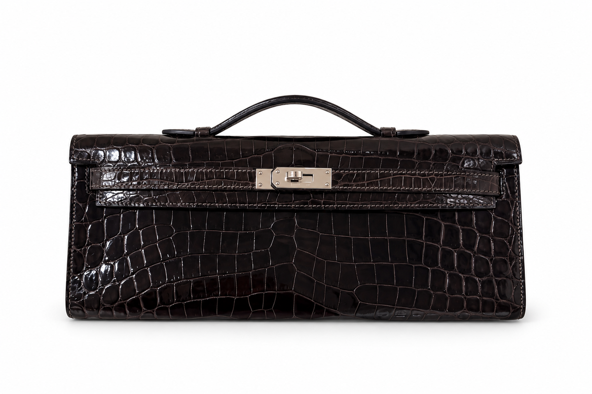 Hermès Kelly Cut  Graphite Shiny Palladium Hardware