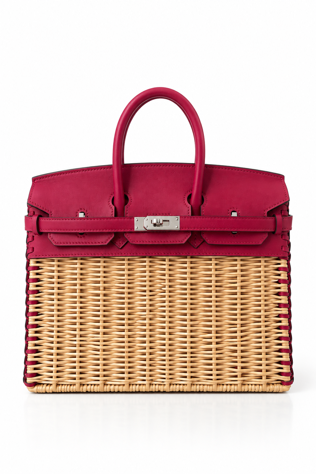 Hermès Birkin 25 Picnic Framboise Swift PALLADIUM HARDWARE