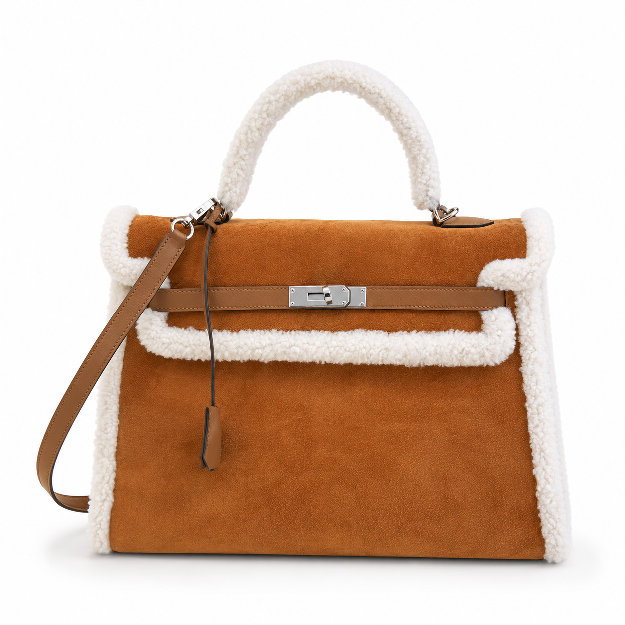 Hermès Kelly 35 Teddy PHW LIMITED EDITION