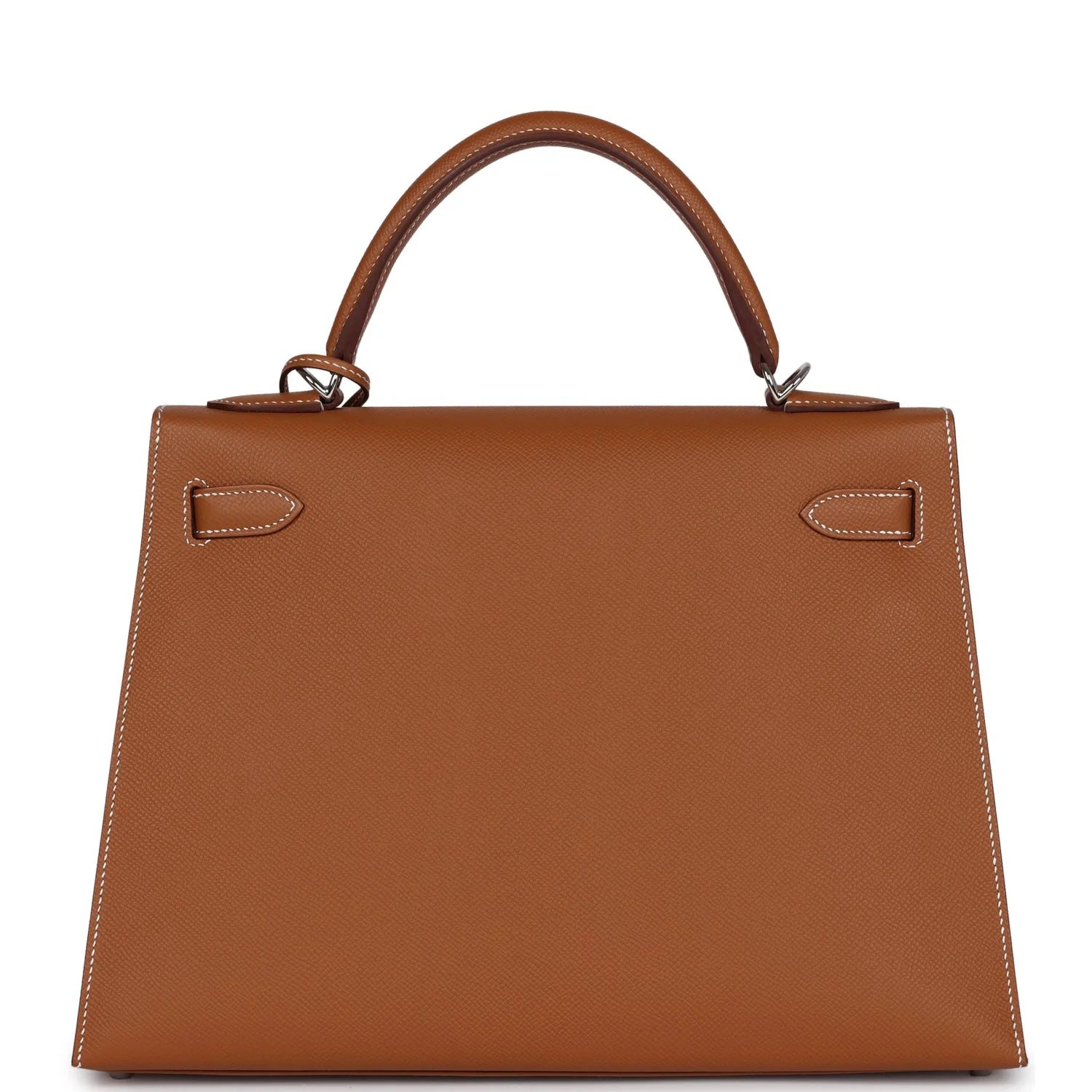 HERMES Kelly 32 Gold Epsom Palladium Hardware