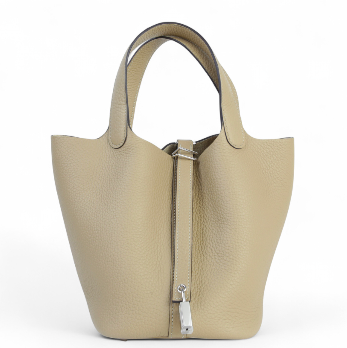 HERMES Picotin 18 Trench Taurillon Clemence Gold Hardware