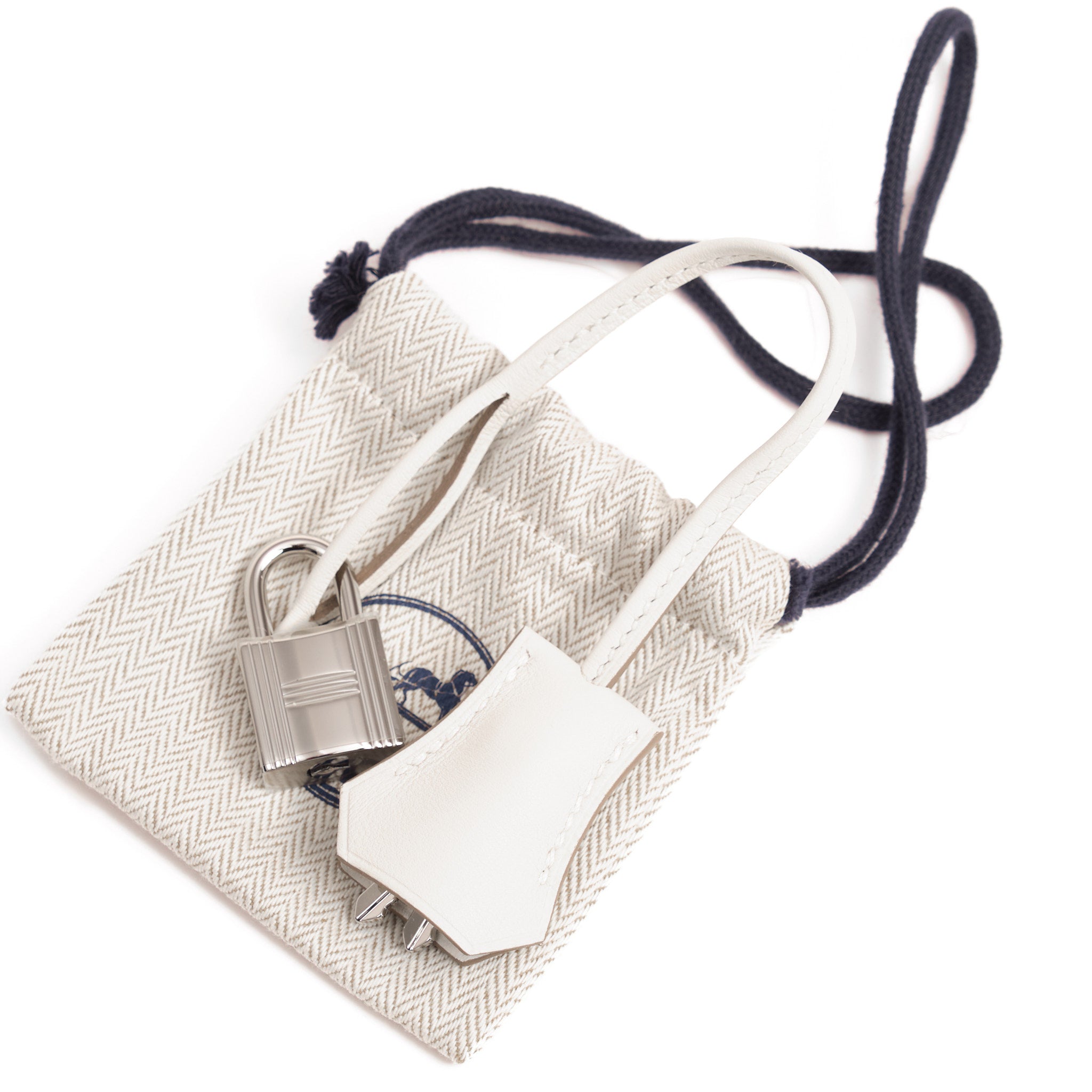 HERMES Kelly 25 Tartan Pale Grey / Bubblegum / Green Swift Leather Palladium Hardware