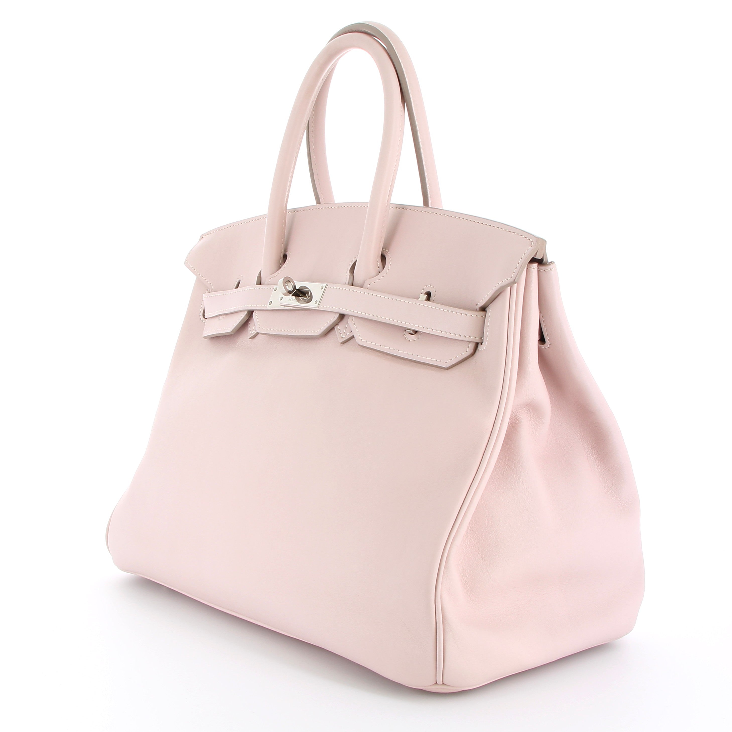 Hermès Birkin 35cm Rose Draguée Swift with Palladium Hardware