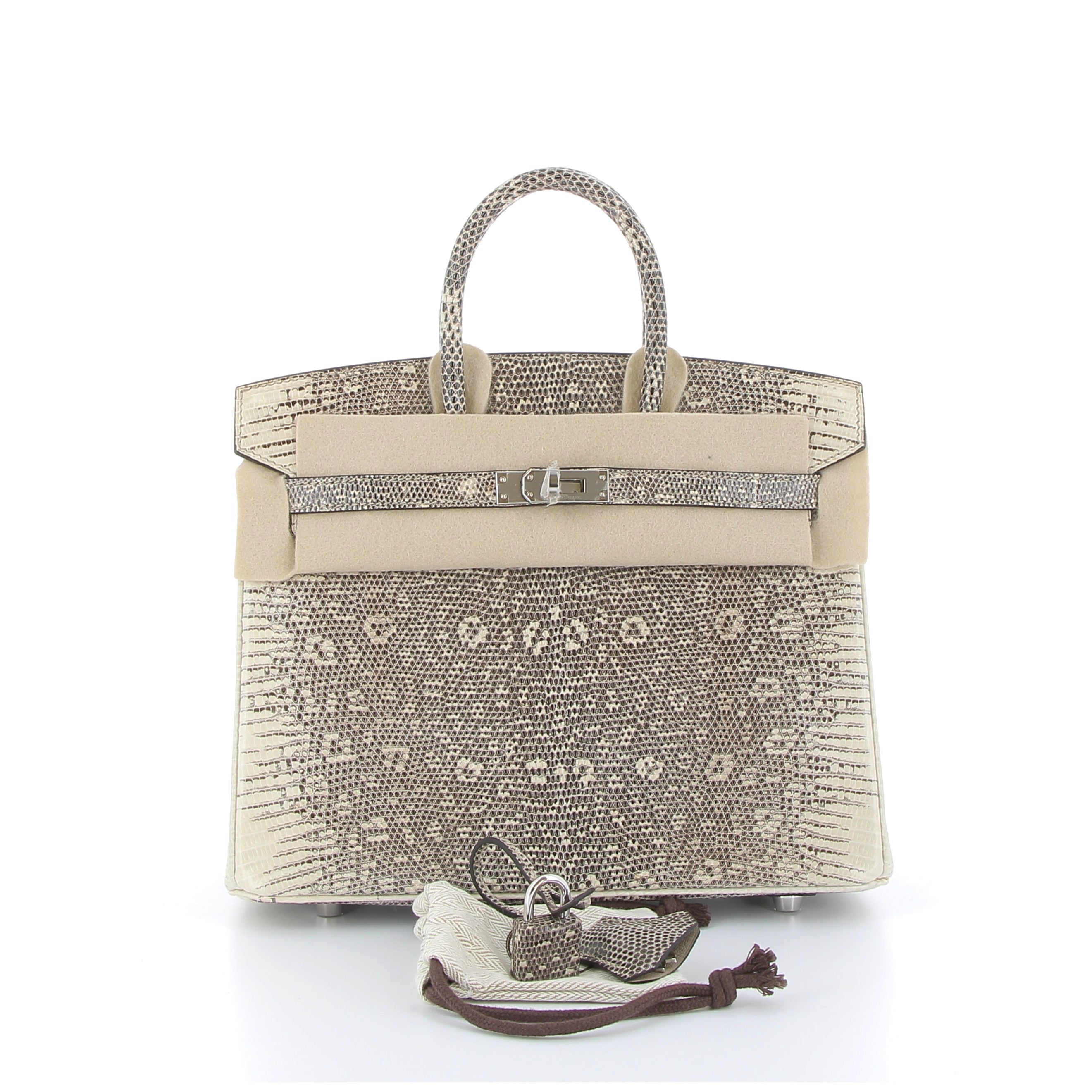 Hermès Birkin 25cm in Lizard with Palladium Hardware