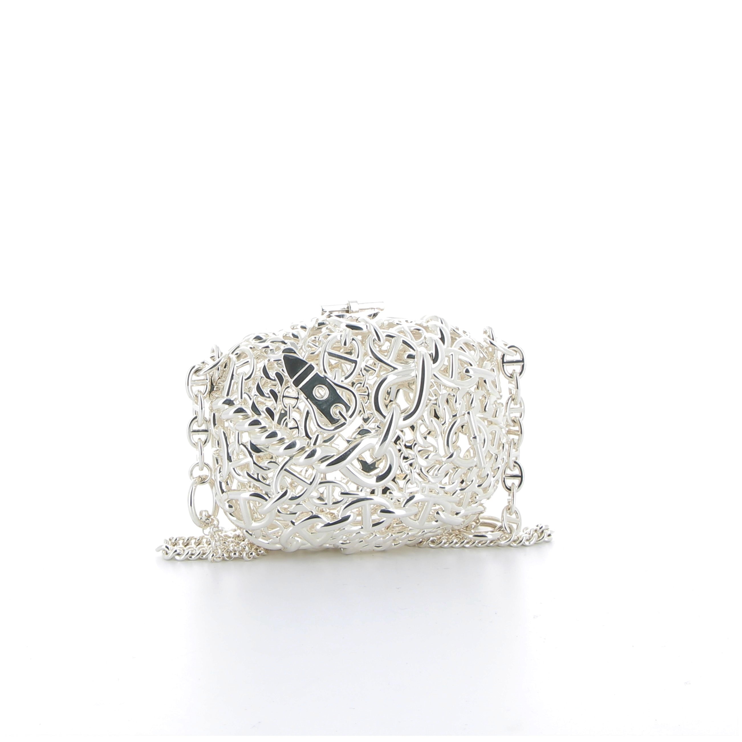 Hermès Sac Bijoux Chaine D' Ancre 925 Silver