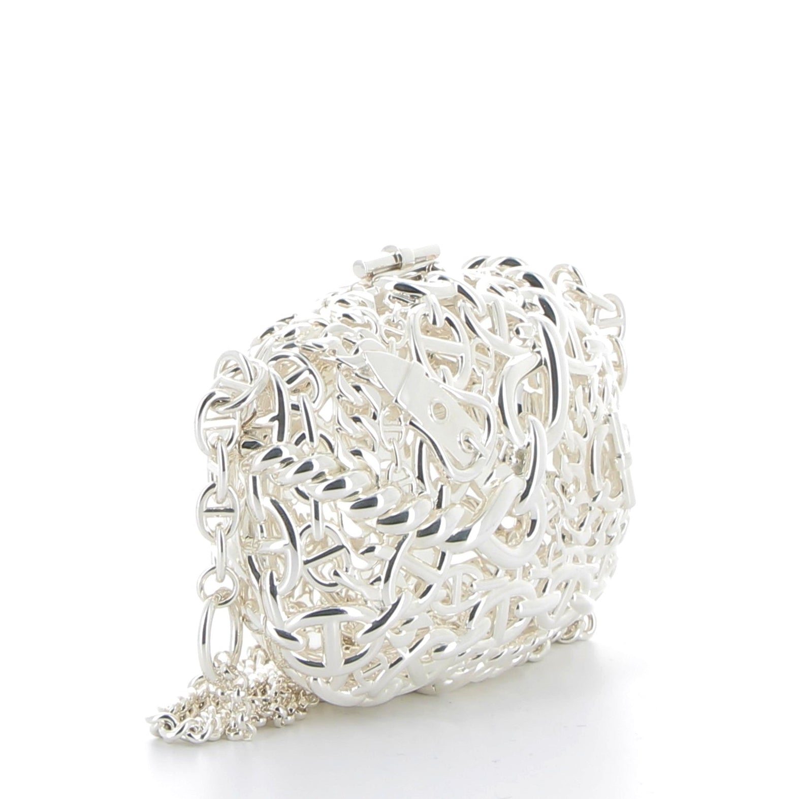 HERMÈS Sac Bijoux Chaîne d'Encre 925 Silver Hardware