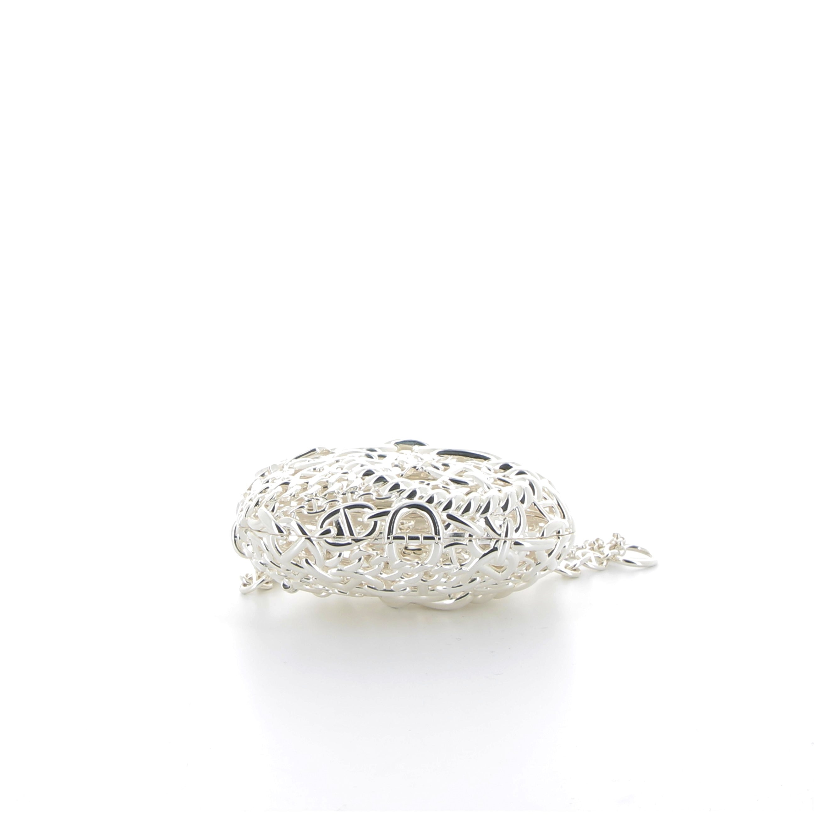 Hermès Sac Bijoux Chaine D' Ancre 925 Silver