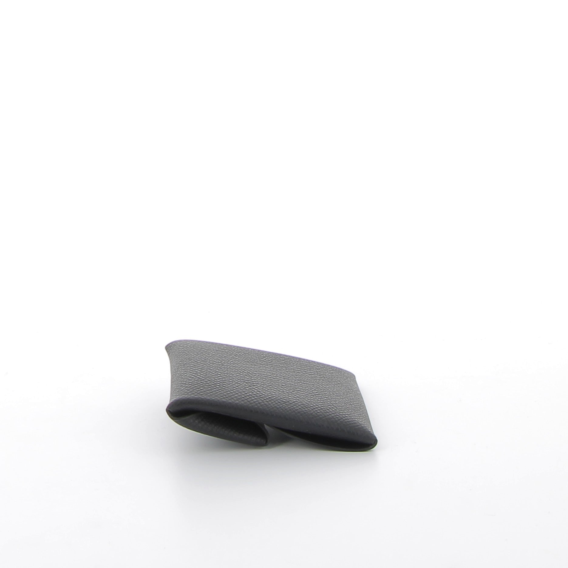 Hermès Bastia Wallet in Black Epsom with Palladium Hardware
