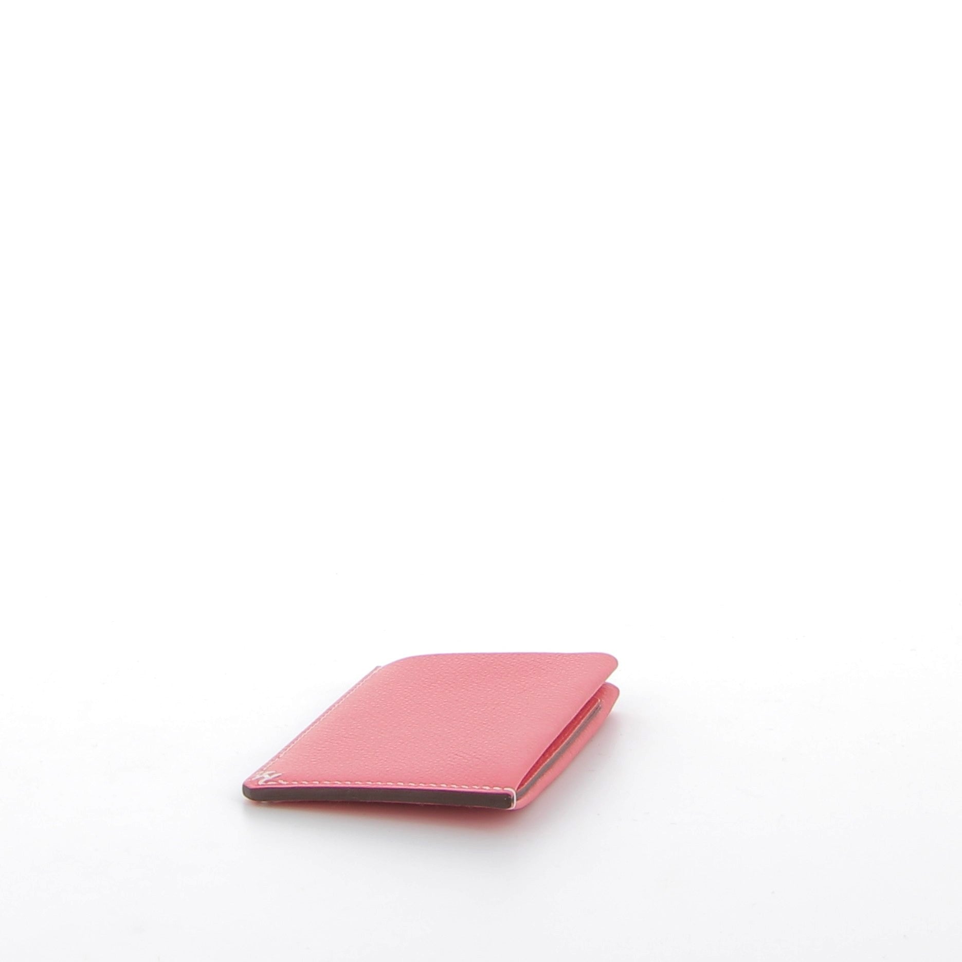 Hermès Credit Card Holder H Sellier evercolor rose azalée