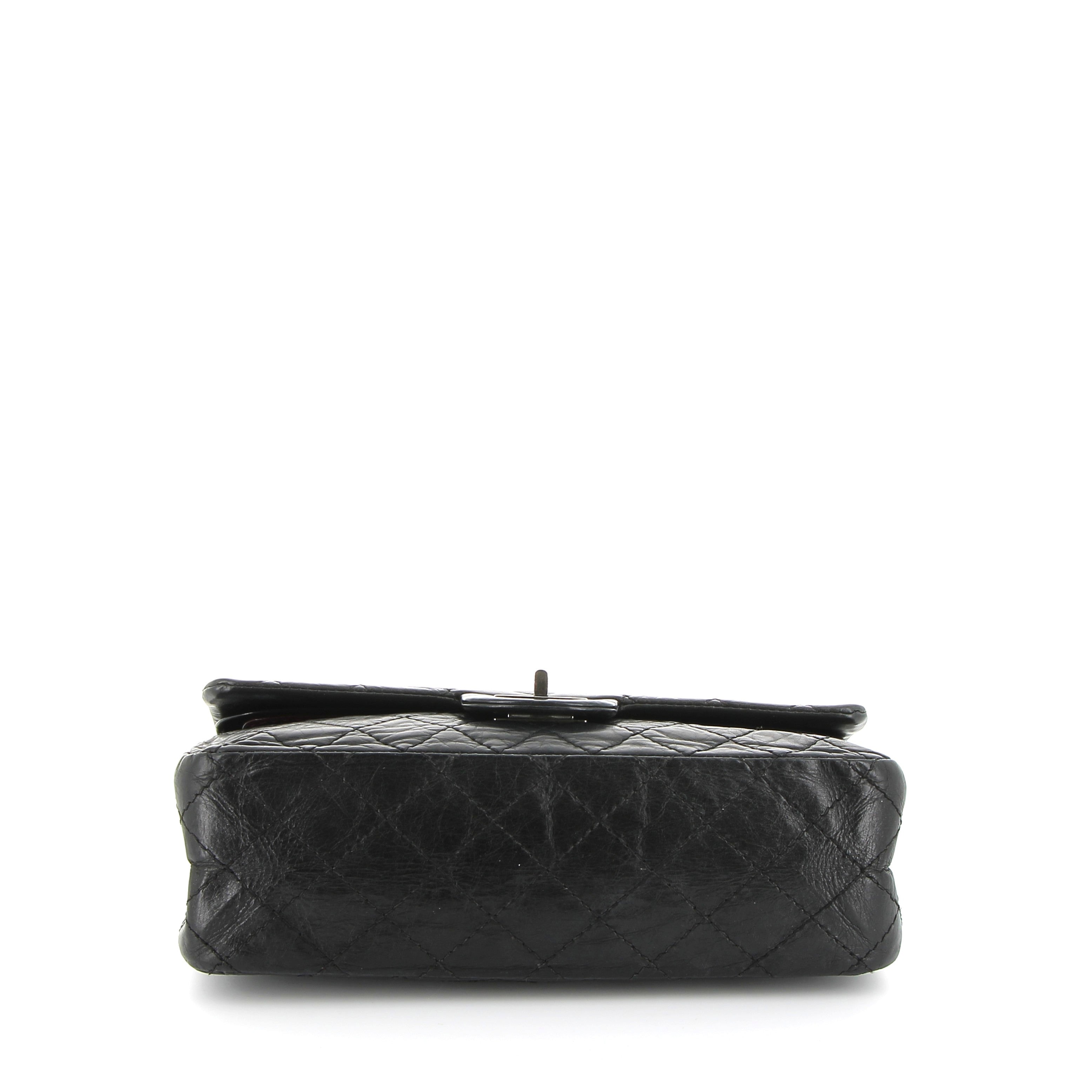 CHANEL Timeless Black Quilted Leather