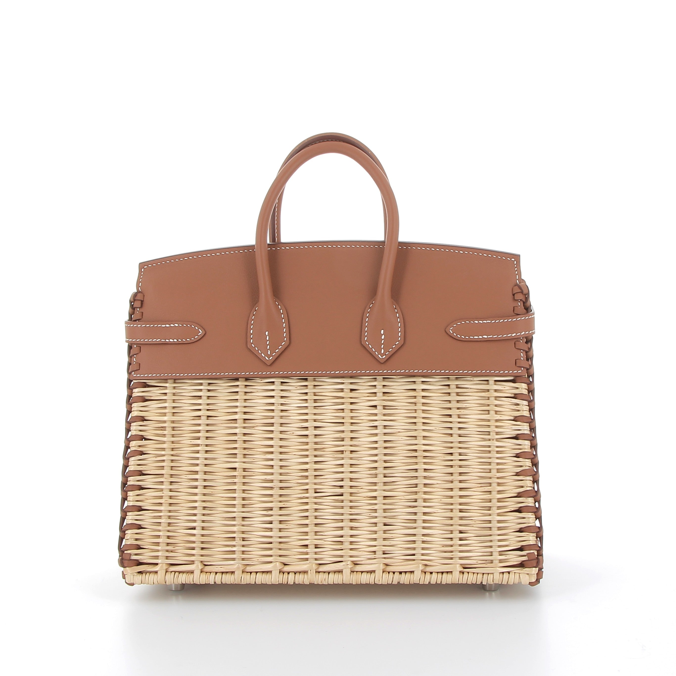 Hermès Birkin 25cm Gold Swift Picnic with Palladium