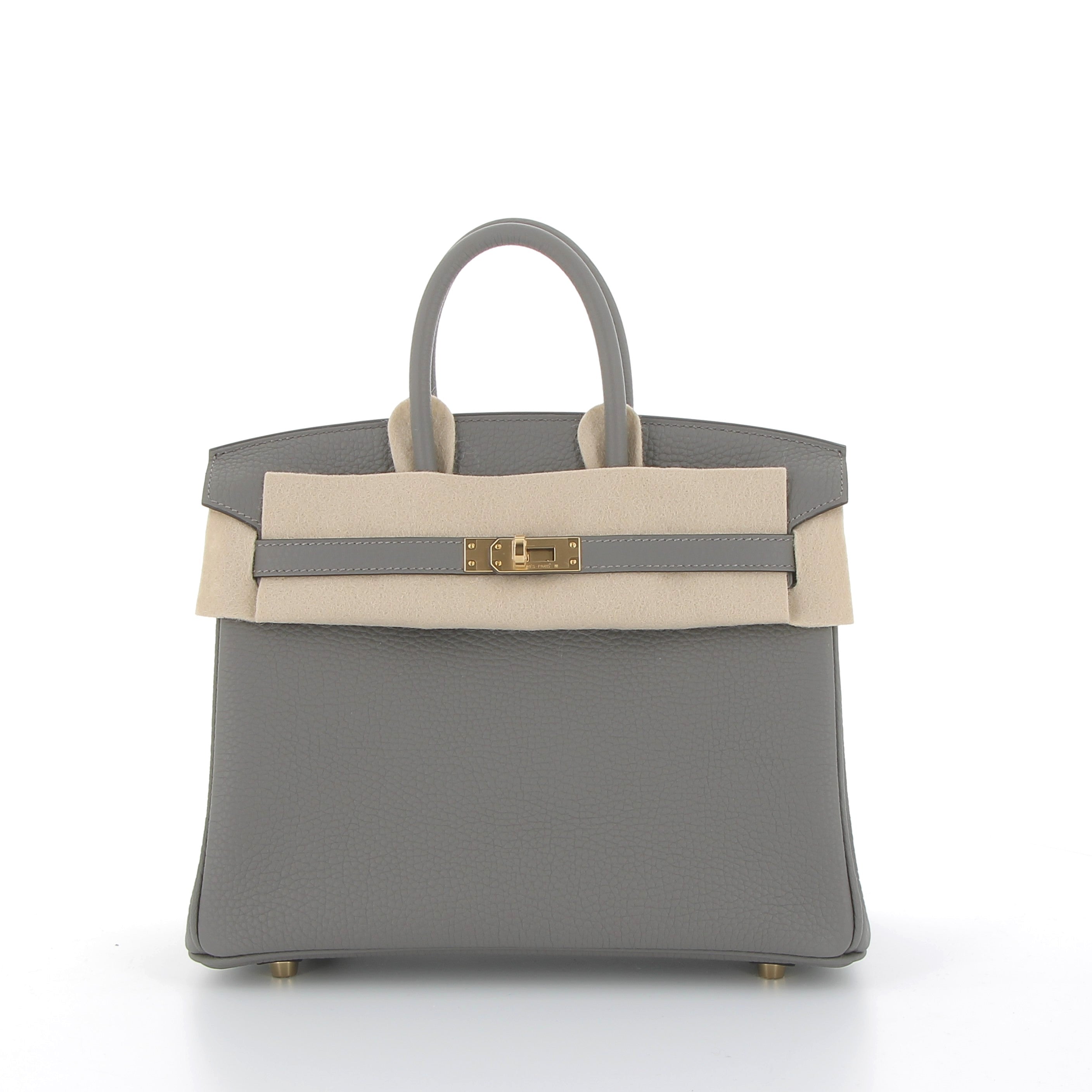 Hermès Birkin 25cm in Gris Amande Togo Leather with Gold Hardware