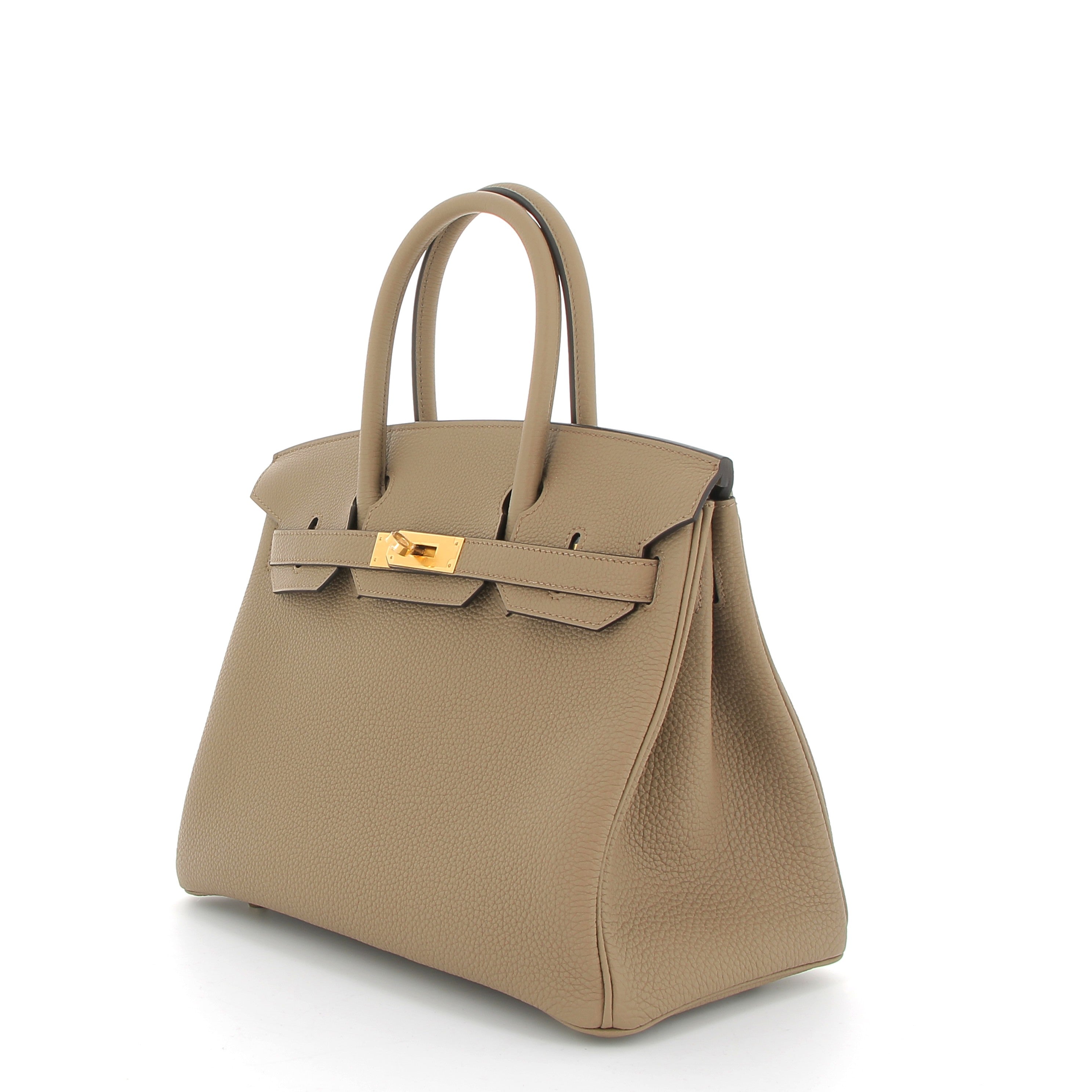 Hermès Birkin 30cm in Beige Marfa Togo with Gold Hardware