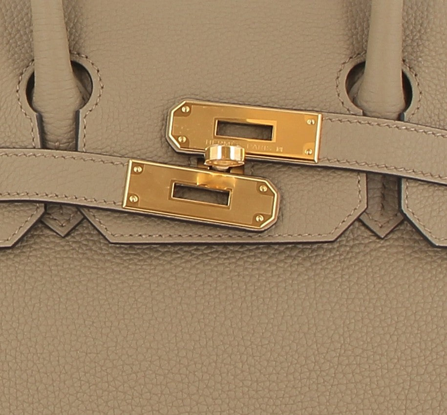 Hermès Birkin 30cm in Beige Marfa Togo with Gold Hardware