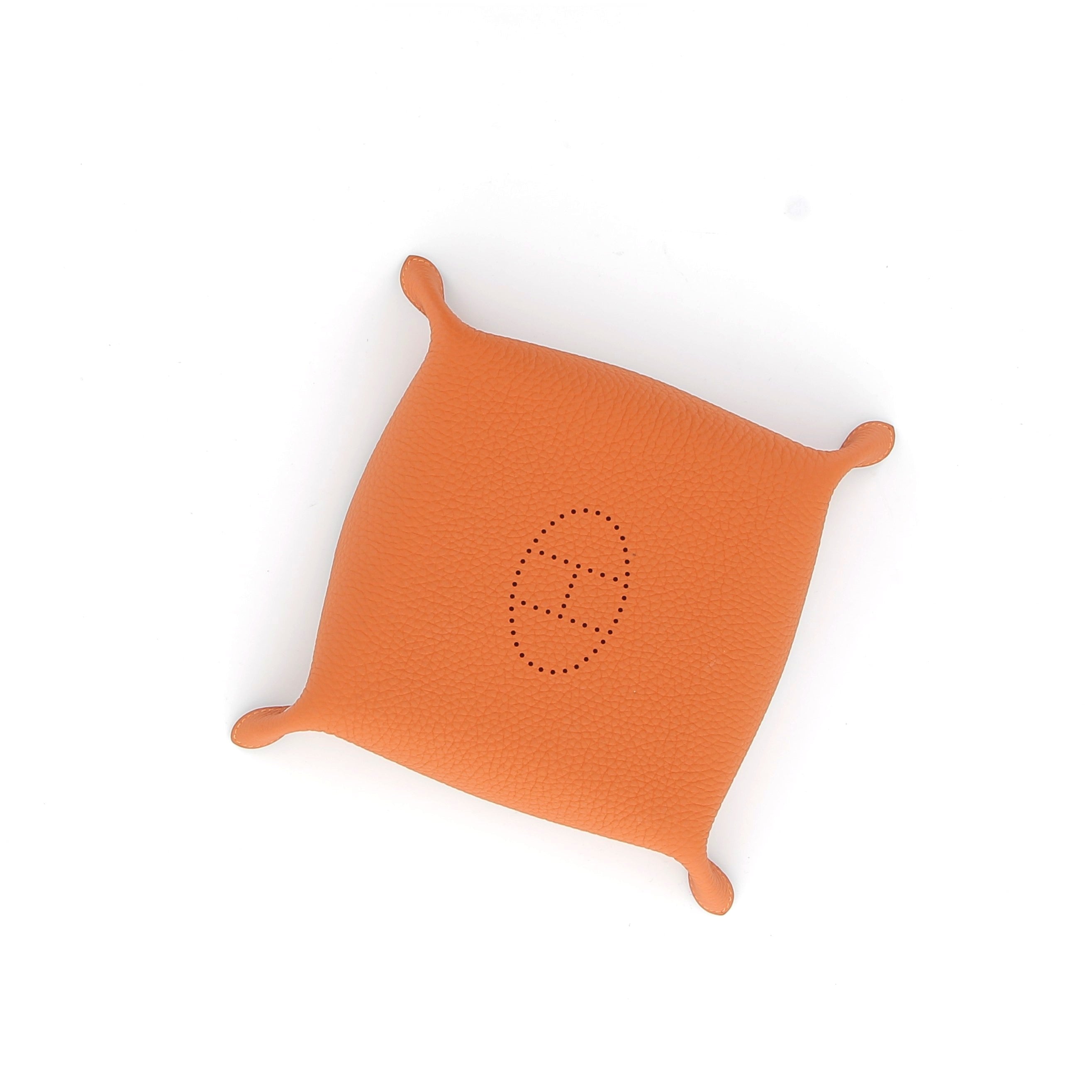 HERMÈS Mises et Relances H Evelyne Taurillon Clemence leather Potiron