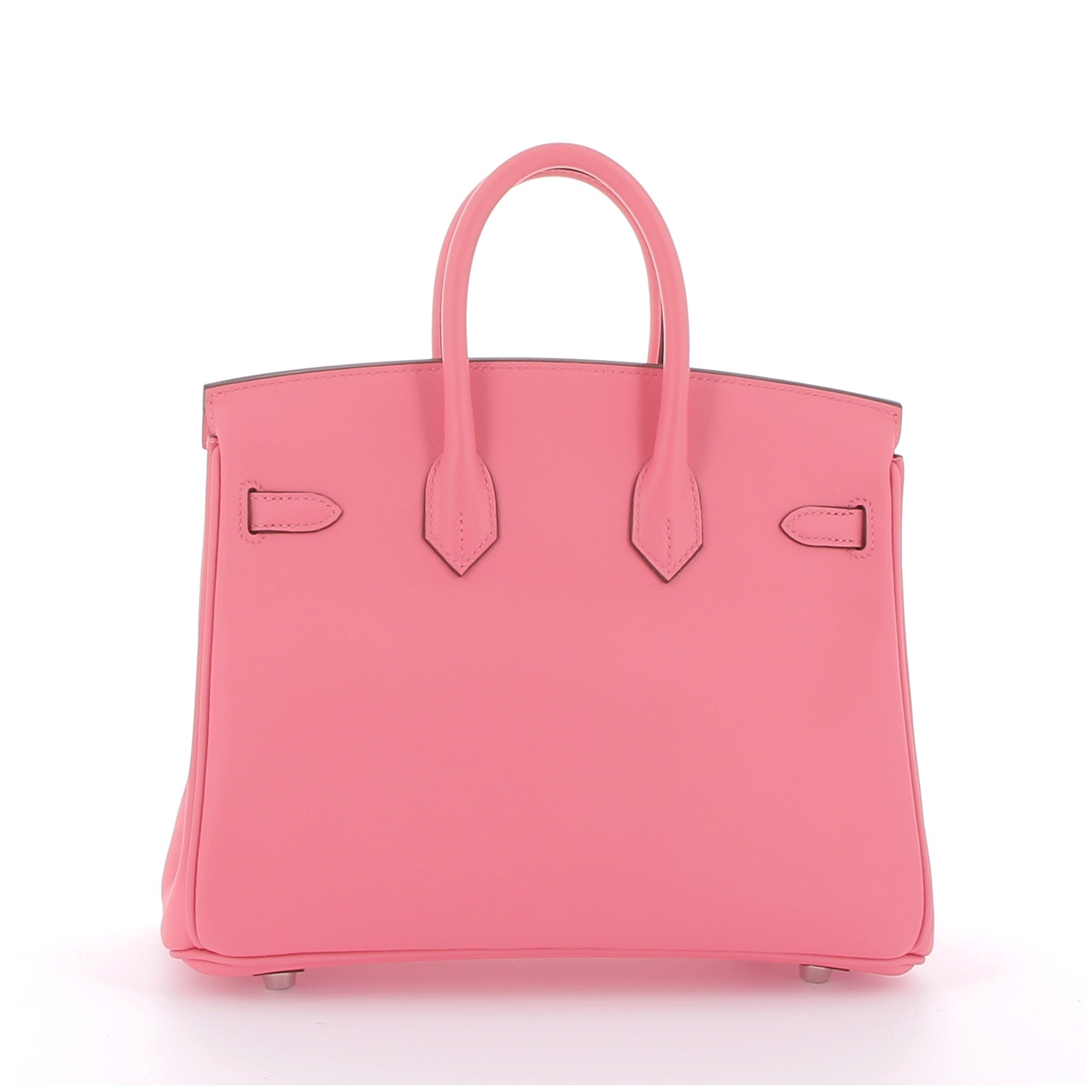 HERMES Birkin 25 Rose Azalée Swift Palladium hardware