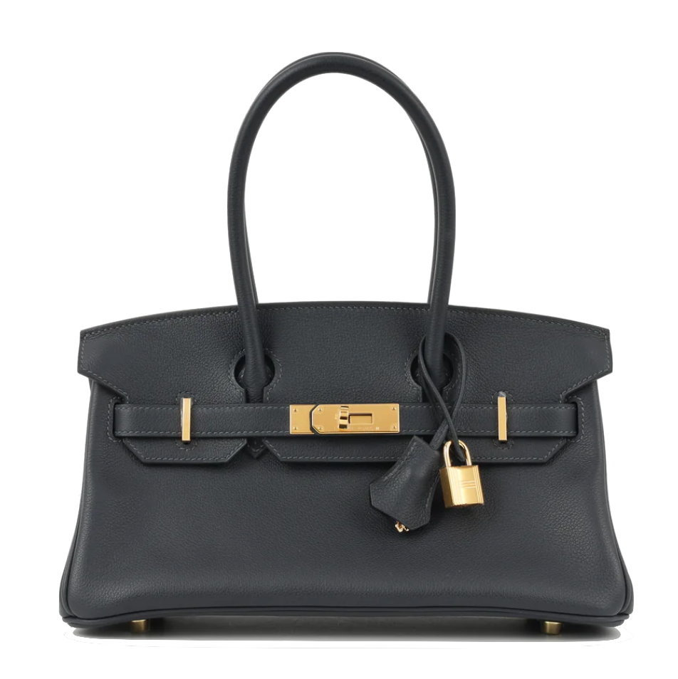 HERMÈS Birkin Shoulder Caban Evercolor Leather Gold Hardware