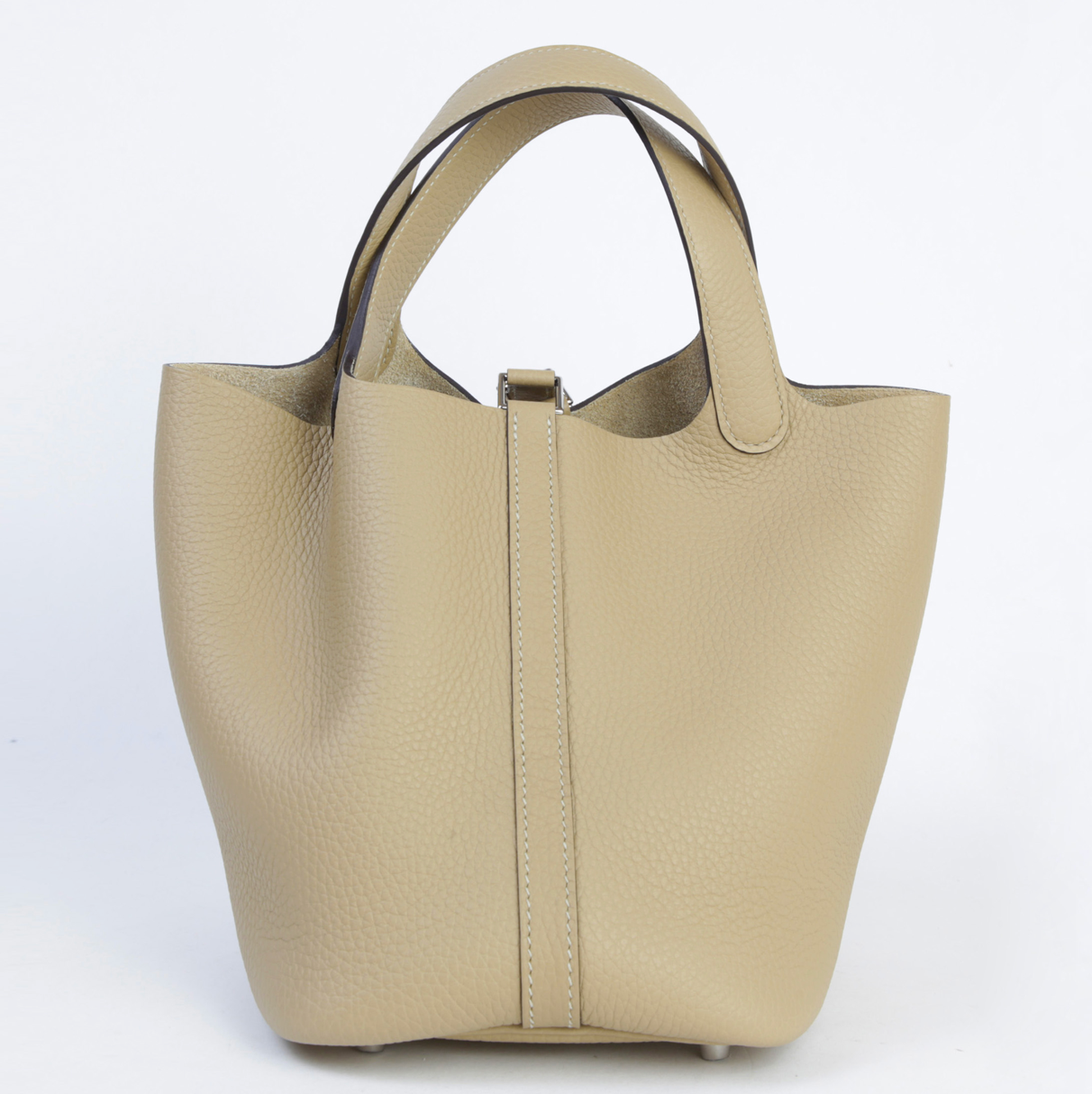 HERMES Picotin 18 Trench Taurillon Clemence Gold Hardware