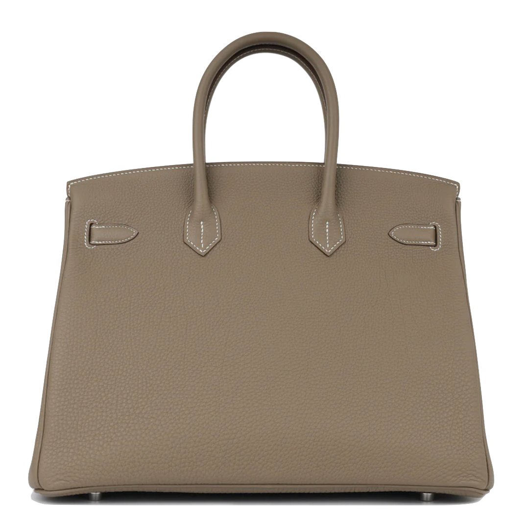 HERMES Birkin 35 Etoupe Togo Gold Hardware