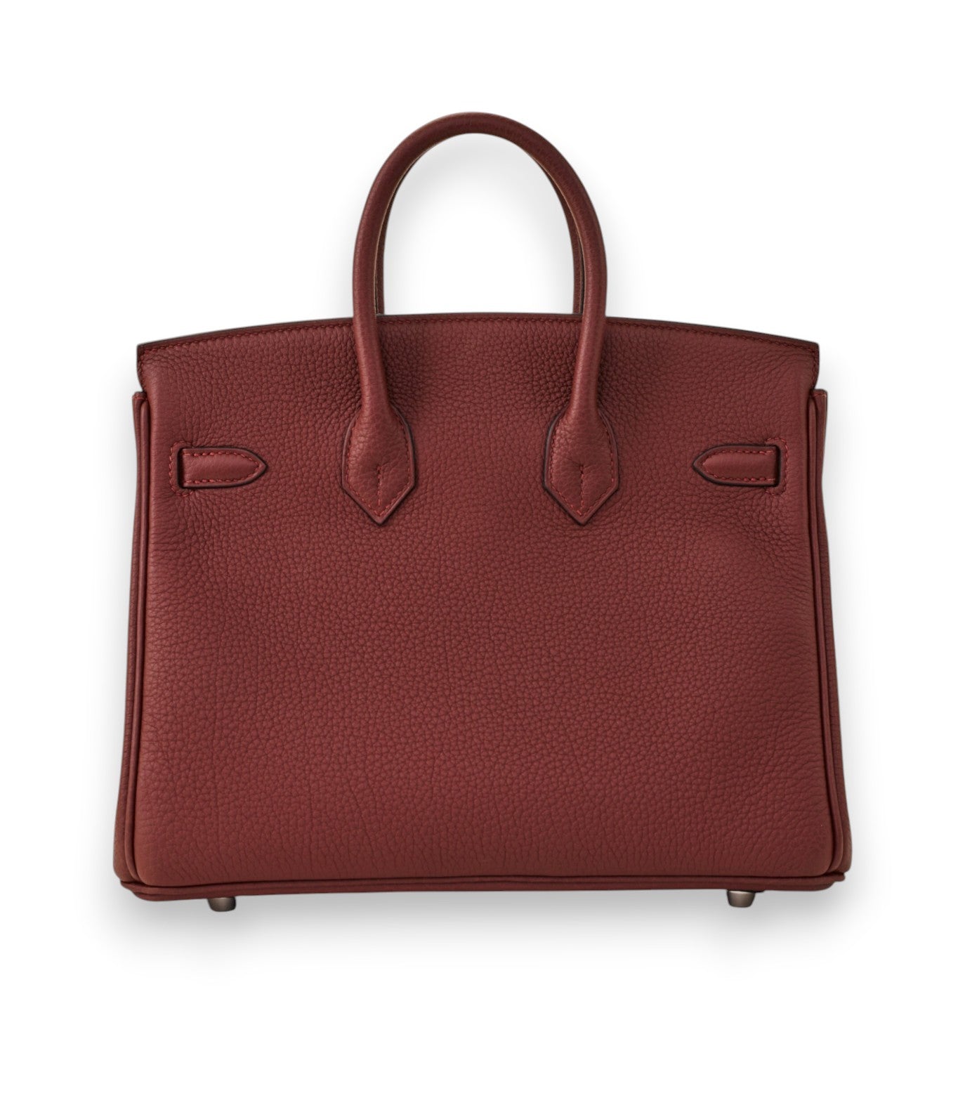 HERMES Birkin 25 Rouge H Togo Palladium Hardware