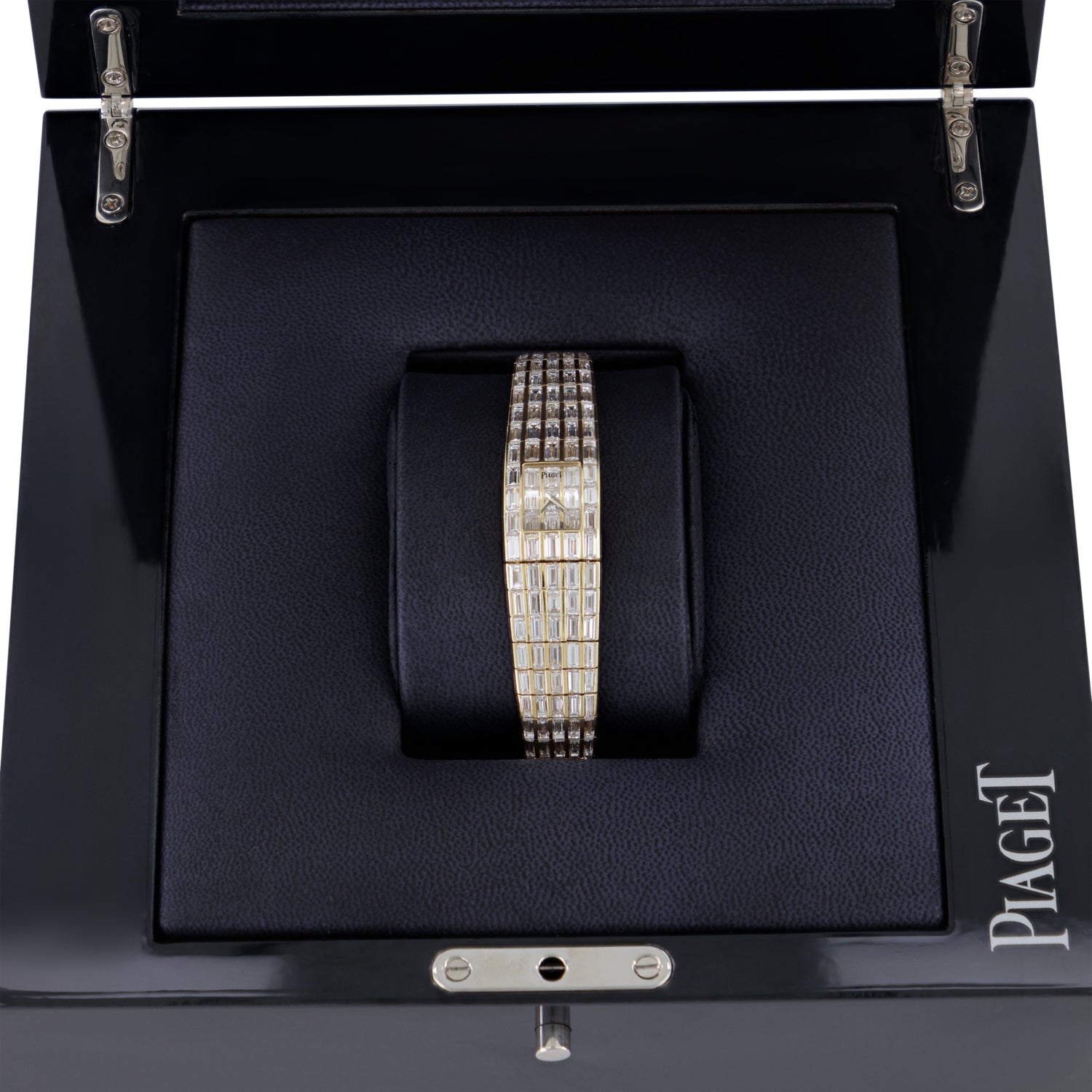 PIAGET Galaxy Watches in Yellow Gold and Diamond Pavé Bracelet
