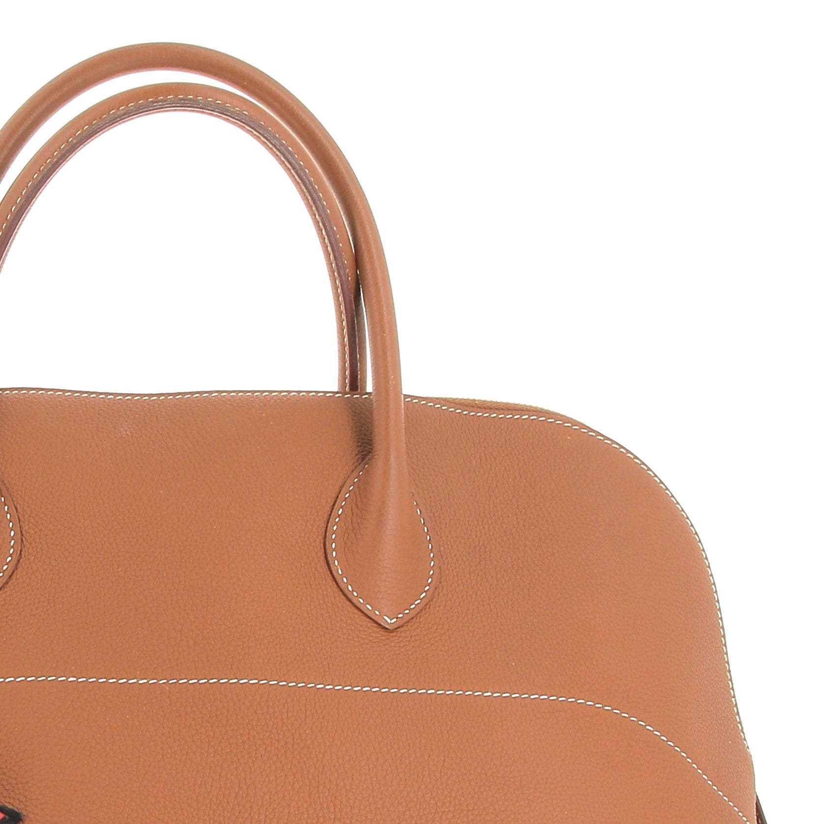 HERMÈS Bolide 45 Shark Gold Togo Palladium hardware